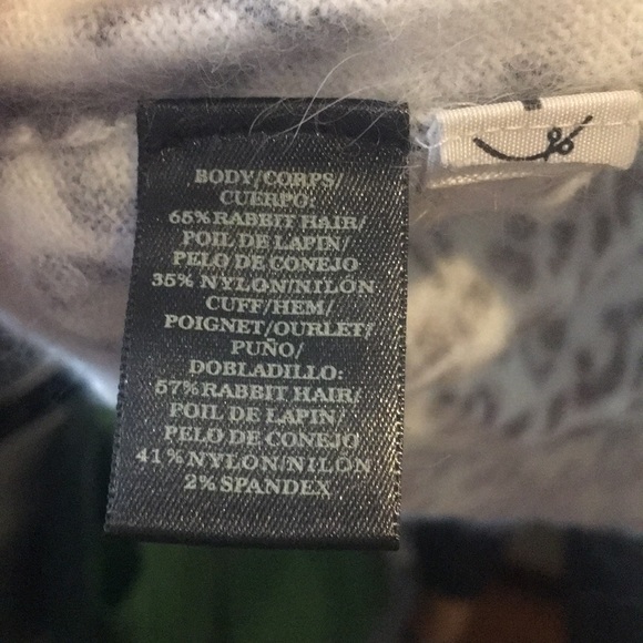 Ann Taylor petites L cheetah print sweater - Picture 3 of 7